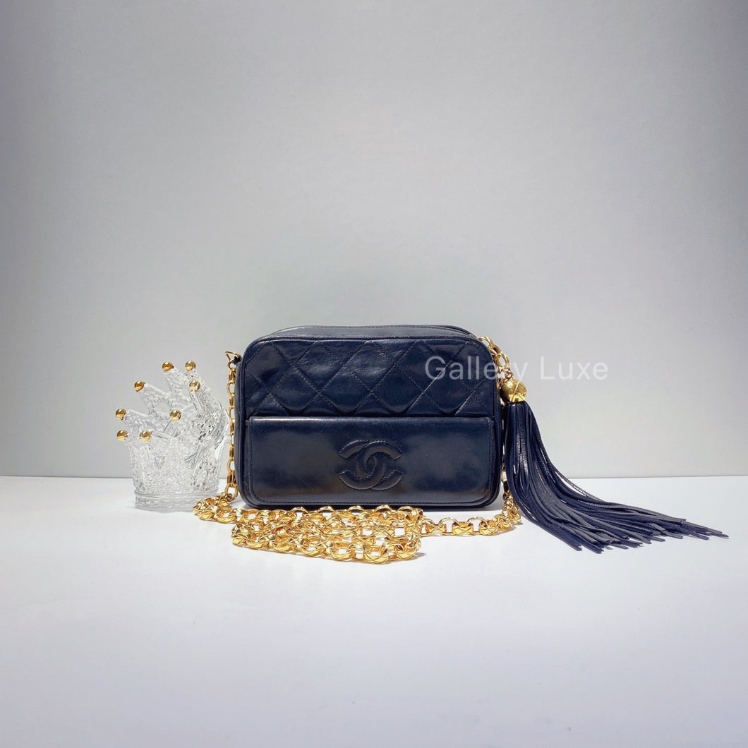 No.2014-Chanel Vintage Lambskin Camera Bag