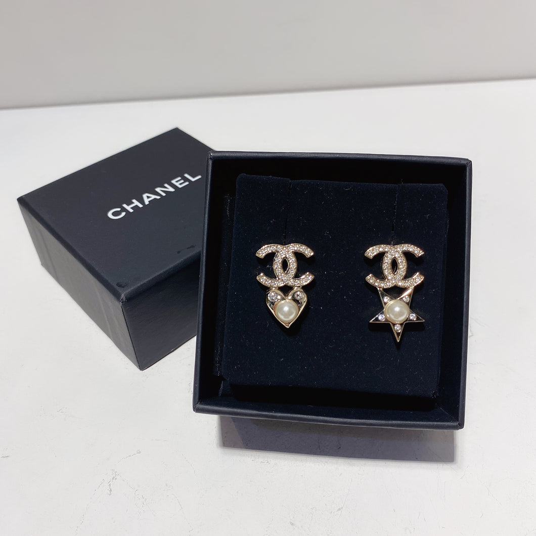 No.2409-Chanel Classic CC with Star Earrings