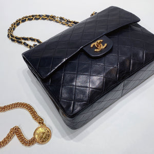 No.3760-Chanel Vintage Lambskin Classic Flap Bag