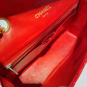 No.2356-Chanel Vintage Cotton Flap Bag
