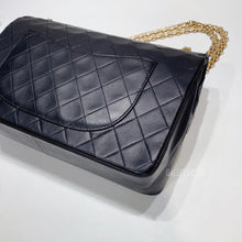 将图片加载到图库查看器，No.3409-Chanel Vintage Lambskin Classic Flap Bag
