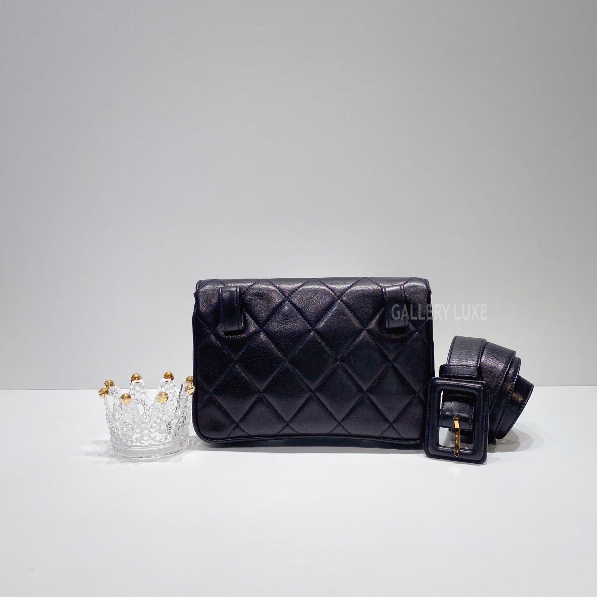 No.3433-Chanel Vintage Lambskin Belt Bag – Gallery Luxe