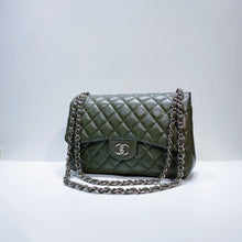 Load image into Gallery viewer, No.001514-Chanel Caviar Timeless Classic Flap Jumbo

