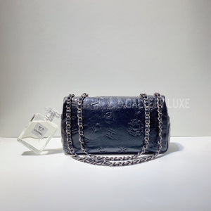 No.2897-Chanel Metallic Symbols Flap Bag