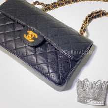 이미지를 갤러리 뷰어에 로드 , No.2601-Chanel Vintage Caviar Classic Flap 23cm
