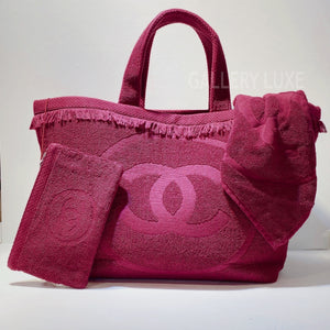 No.3186-Chanel Cotton Sport Line Tote Bag – Gallery Luxe