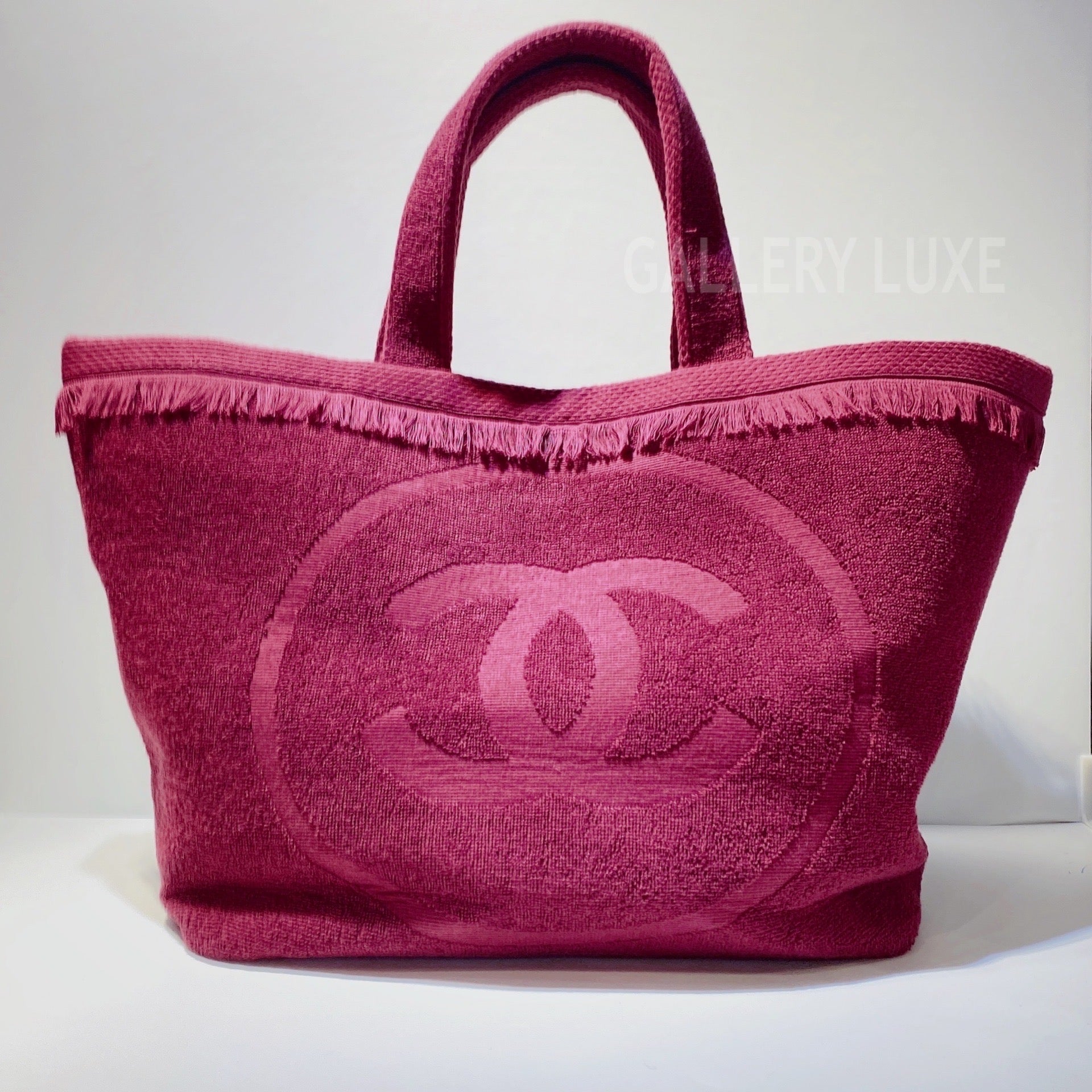 No.3186-Chanel Cotton Sport Line Tote Bag – Gallery Luxe