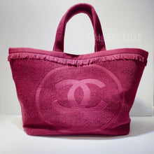 Load image into Gallery viewer, No.3186-Chanel Cotton Sport Line Tote Bag
