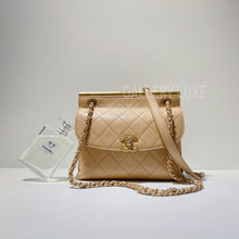 将图片加载到图库查看器，No.3451-Chanel Lambskin Reverso Flap Bag
