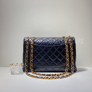 No.3194-Chanel Vintage Lambskin Jumbo Flap Bag