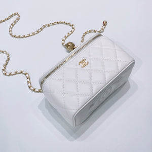 No.3675-Chanel Pearl Crush Vanity With Chain (Brand New / 全新)