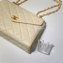 将图片加载到图库查看器，No.2556-Chanel Vintage Lambskin Envelope Flap Bag
