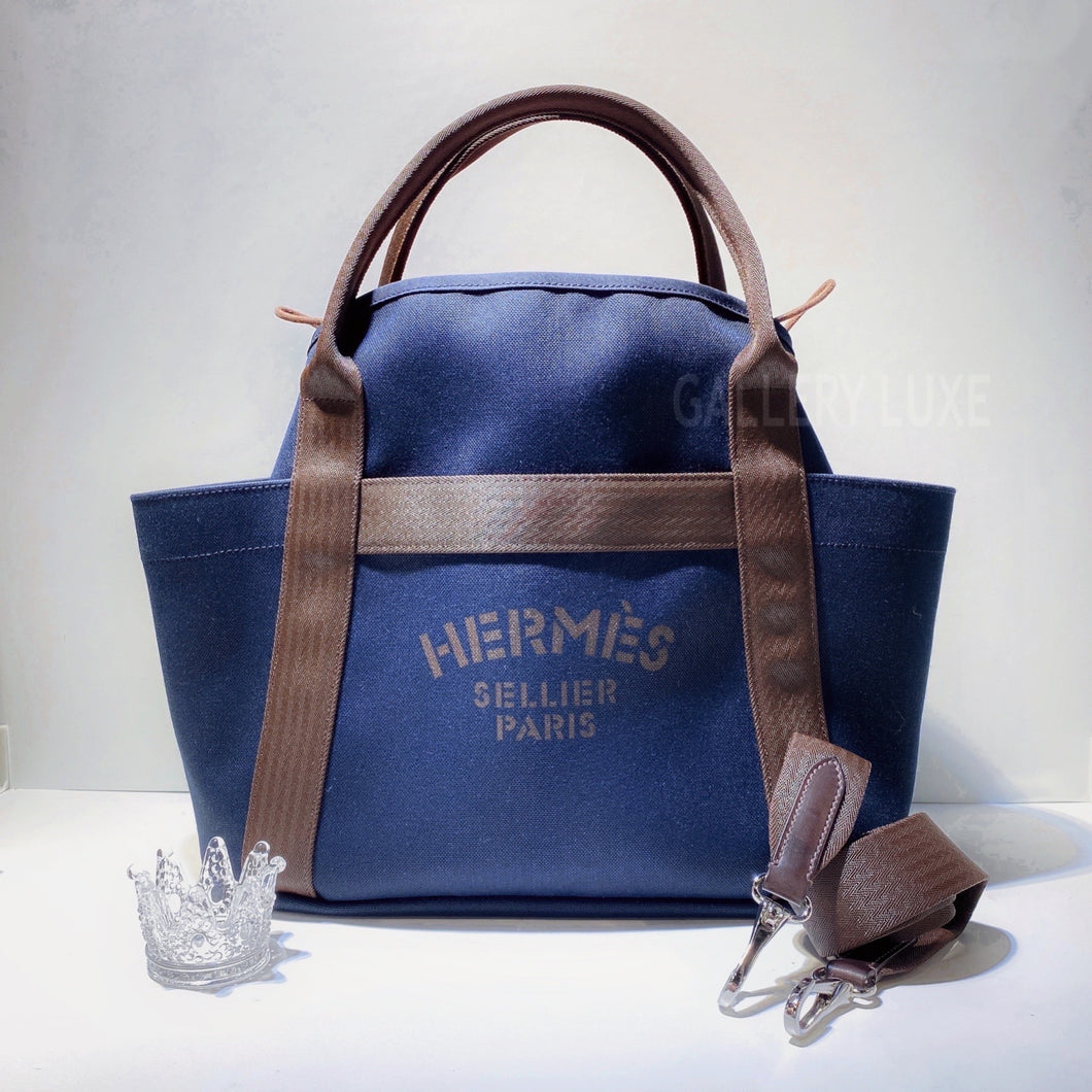 No.3946-Hermes Herbag A Dos Zip Retourne Tilt Backpack (Unused