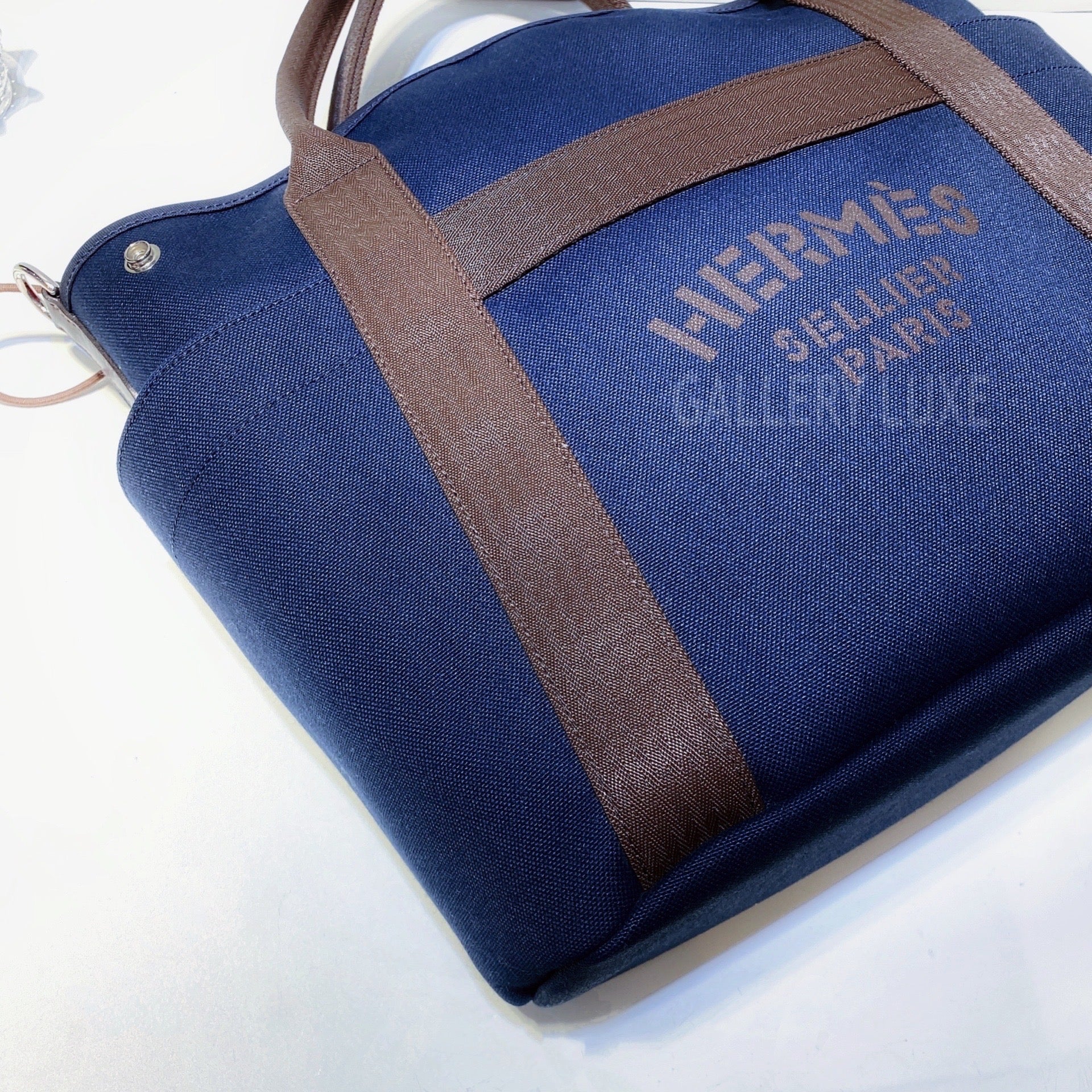 No.3946-Hermes Herbag A Dos Zip Retourne Tilt Backpack (Unused