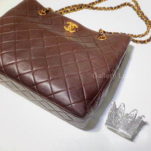 No.2607-Chanel Vintage Lambskin Shoulder Bag