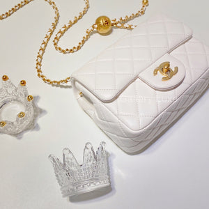 No.2624-Chanel Pearl Crush Square Mini Flap Bag (Brand New)