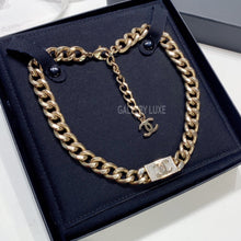 画像をギャラリービューアに読み込む, No.3484-Chanel Metal Crystal Necklace

