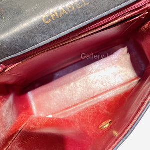No.2493-Chanel Vintage Lambskin Top Handle Bag
