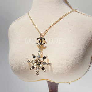 No.3099-Chanel Crystal & Pearl Necklace