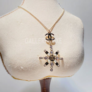 No.3099-Chanel Crystal & Pearl Necklace