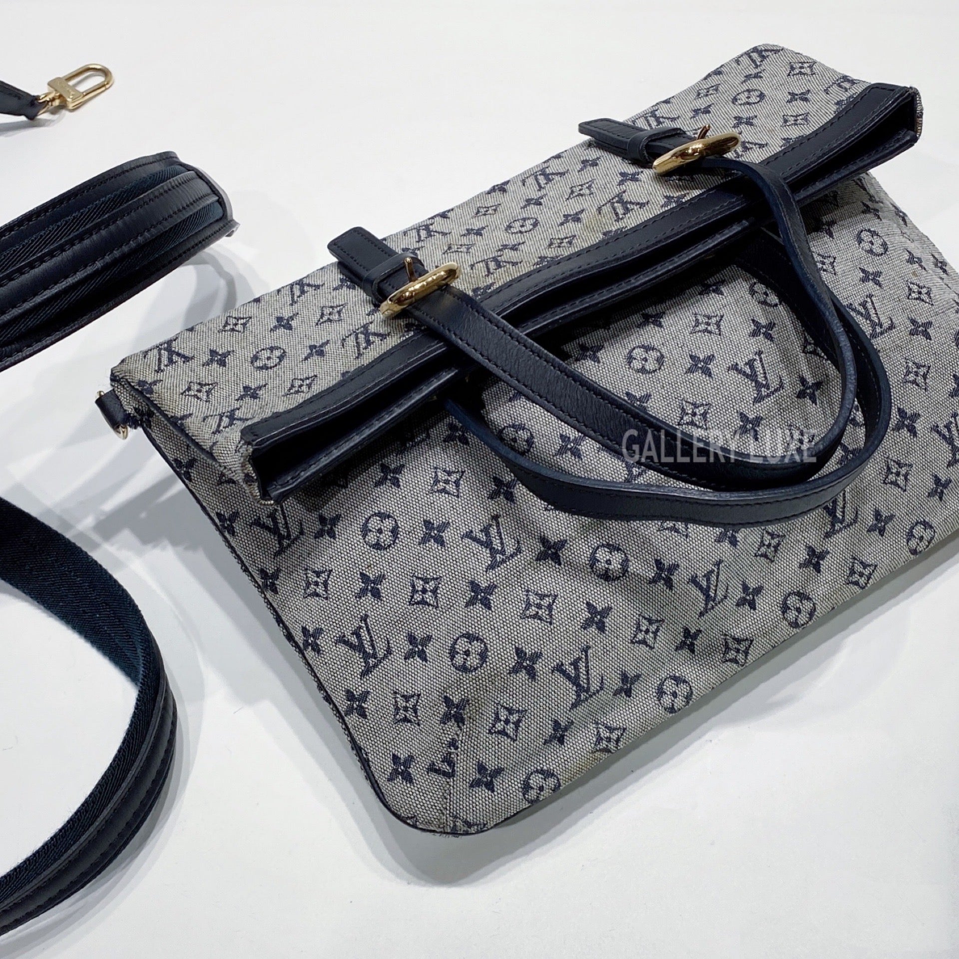 No.3402-Louis Vuitton Mini Lin Francoise Shoulder Bag – Gallery Luxe