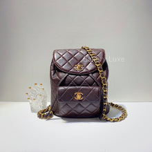 将图片加载到图库查看器，No.2636-Chanel Vintage Lambskin Small Duma Backpack
