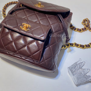 No.2636-Chanel Vintage Lambskin Small Duma Backpack