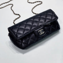 画像をギャラリービューアに読み込む, No.001309-Chanel Caviar Glasses Case With Classic Chain  (Brand New / 全新貨品)
