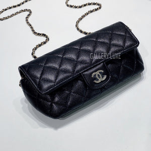 No.001309-Chanel Caviar Glasses Case With Classic Chain  (Brand New / 全新貨品)