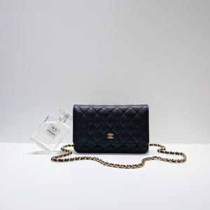 No.3692-Chanel Caviar Timeless Classic Wallet On Chain (Brand New/全新)