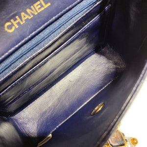 No.2388-Chanel Vintage Lambskin Classic Mini 17cm
