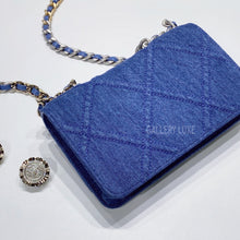 Load image into Gallery viewer, No.3431-Chanel Denim 19 Wallet On Chain (Brand New / 全新貨品)

