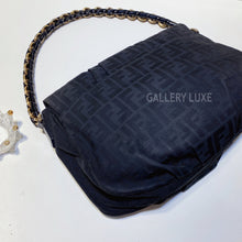 Load image into Gallery viewer, No.2959-Fendi Zucca Mia Canvas Shoulder Bag
