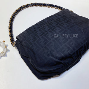 No.2959-Fendi Zucca Mia Canvas Shoulder Bag