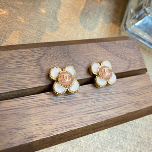 No.2396-Chanel Flower CC Earrings