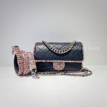 将图片加载到图库查看器，No.2411-Chanel Elegant Trim Flap Bag
