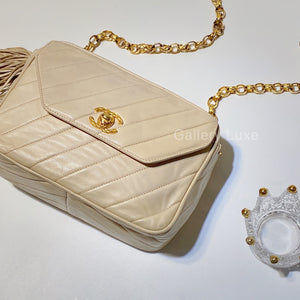No.2653-Chanel Vintage Lambskin Camera Bag