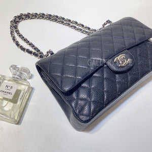 No.3018-Chanel Caviar Classic Flap Bag 25cm