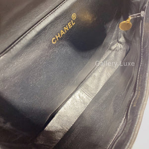 No.2414-Chanel Vintage Lambskin Double Side Shoulder Bag