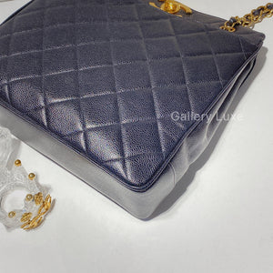 No.2382-Chanel Vintage CC Turn-Lock Shoulder Bag