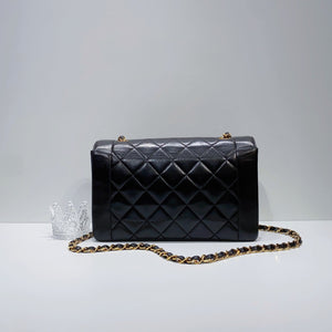 No.3817-Chanel Vintage Lambskin Diana Bag 25cm