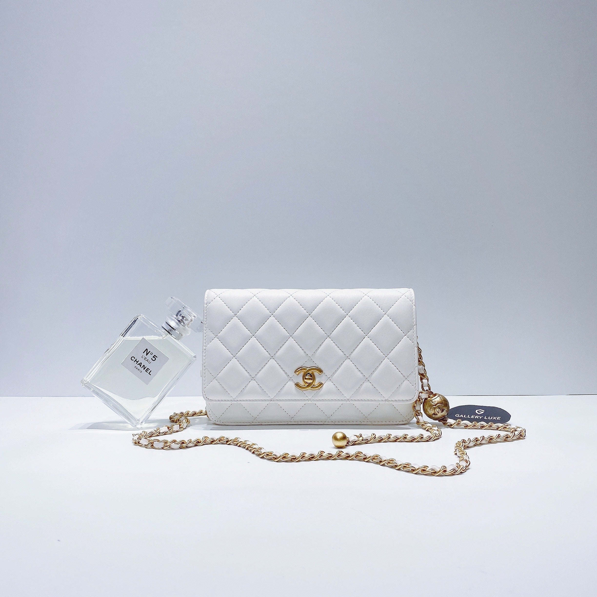 No.3559-Chanel Pearl Crush Wallet On Chain – Gallery Luxe