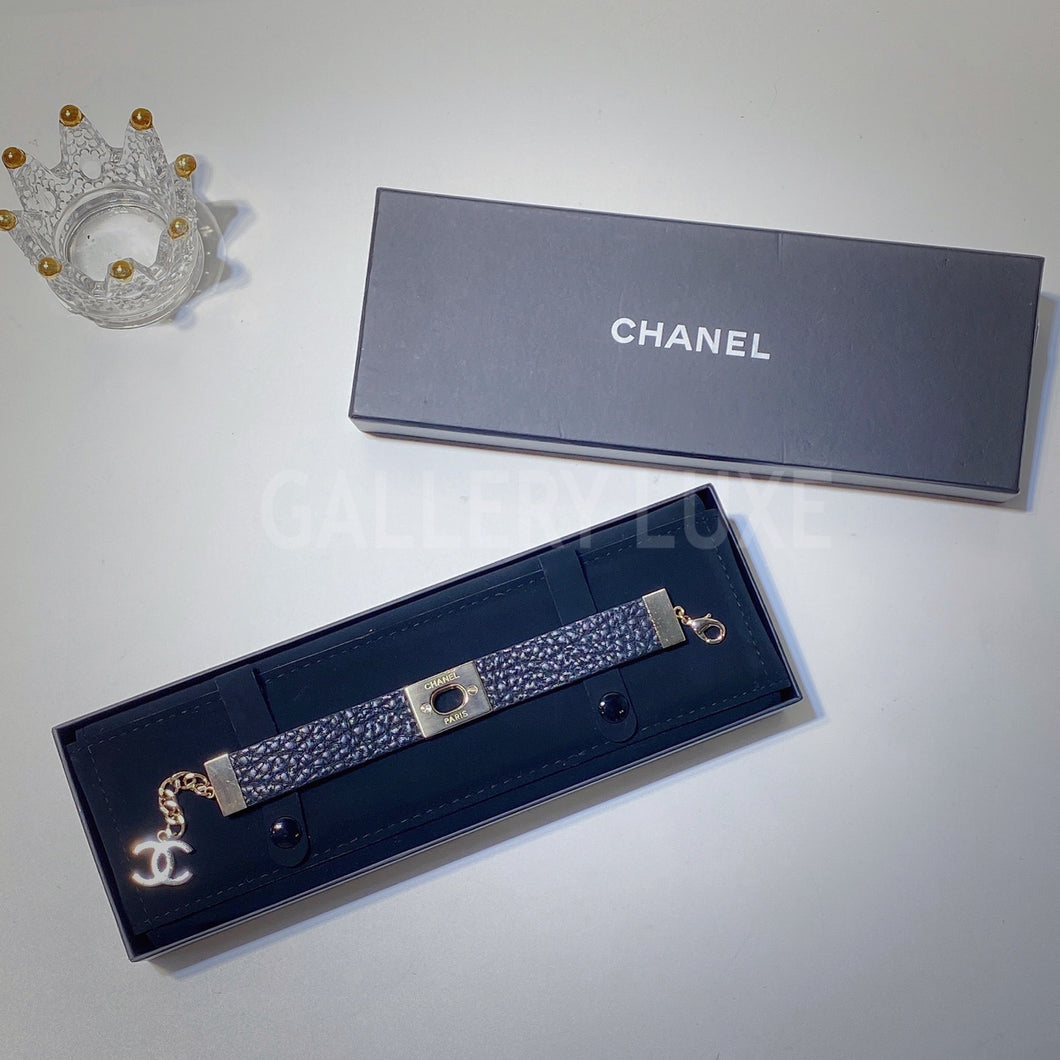 No.2789-Chanel Leather Bracelet