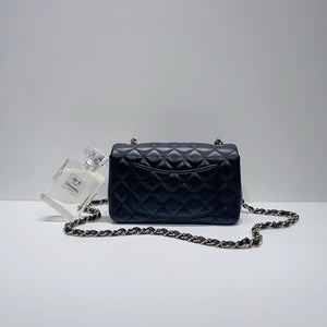 No.3818-Chanel Lambskin Rectangular Classic Flap Mini 20cm