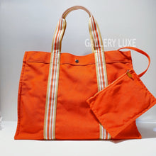 이미지를 갤러리 뷰어에 로드 , No.3188-Hermes Four Tout GM Canvas Tote Bag
