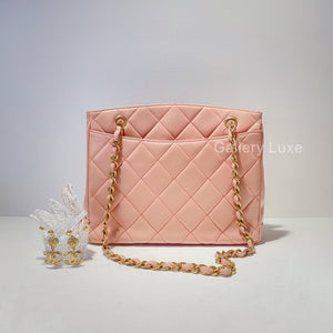 No.2283-Chanel Vintage Lambskin TurnLock Shoulder Bag