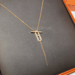 No.3311-Hermes Ever Chaine D’Ancre Necklace SH