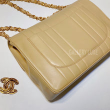 将图片加载到图库查看器，No.001229-Chanel Vintage Lambskin Jumbo Flap Bag
