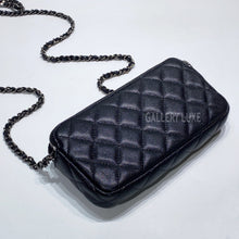 이미지를 갤러리 뷰어에 로드 , No.3442-Chanel Caviar Timeless Classic Phone Holder With On Chain
