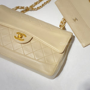 No.2413-Chanel Vintage Lambskin Flap Bag